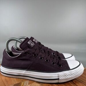 Converse Chuck Taylor All Star Madison Low Top Burgundy Canvas Sneakers Womens 8